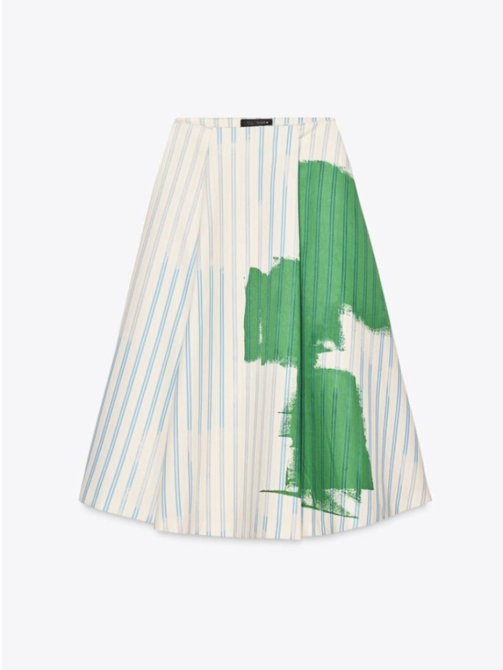 Zara Midi Paint Splatter Skirt NWT
